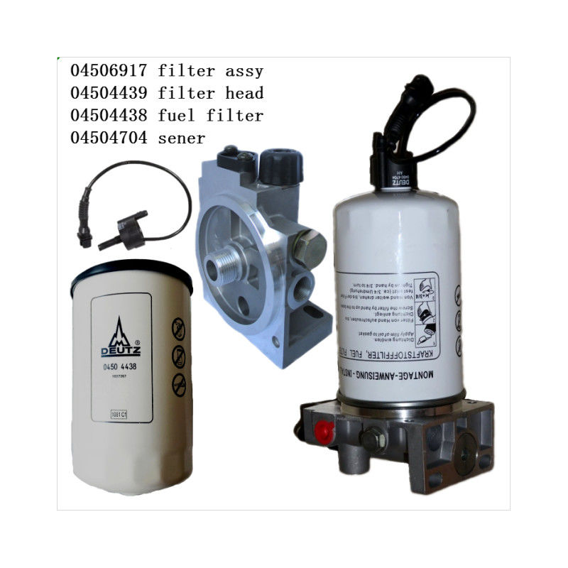 Filtre Montajı 04506917 04504439 04295976 04295664 04504438 Deutz TCD7.8L6 için