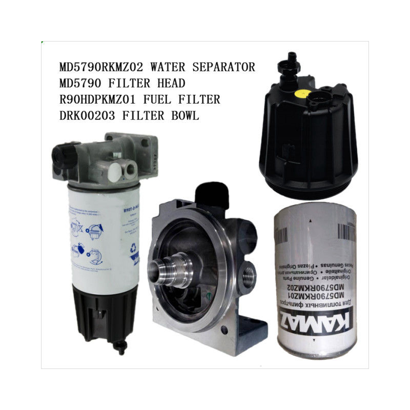 MD5790RKMZ02 Su Ayırıcı Filtre Kafası MD5790 R90HDPKMZ01 Yakıt Filtresi Haznesi DRK00203